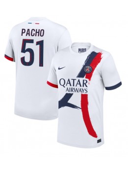 Paris Saint-Germain Willian Pacho #51 Gostujuci Dres 2024-25 Kratak Rukavima